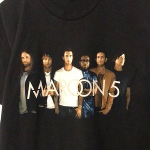 Maroon 5 2016 Tour shirt concert great